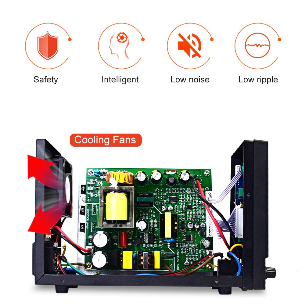 Secondary image of APS3010H 30V 10A ADJUSTABLE POWER SUPPLY WANPTEK - Quality Phone Parts in Sri Lanka